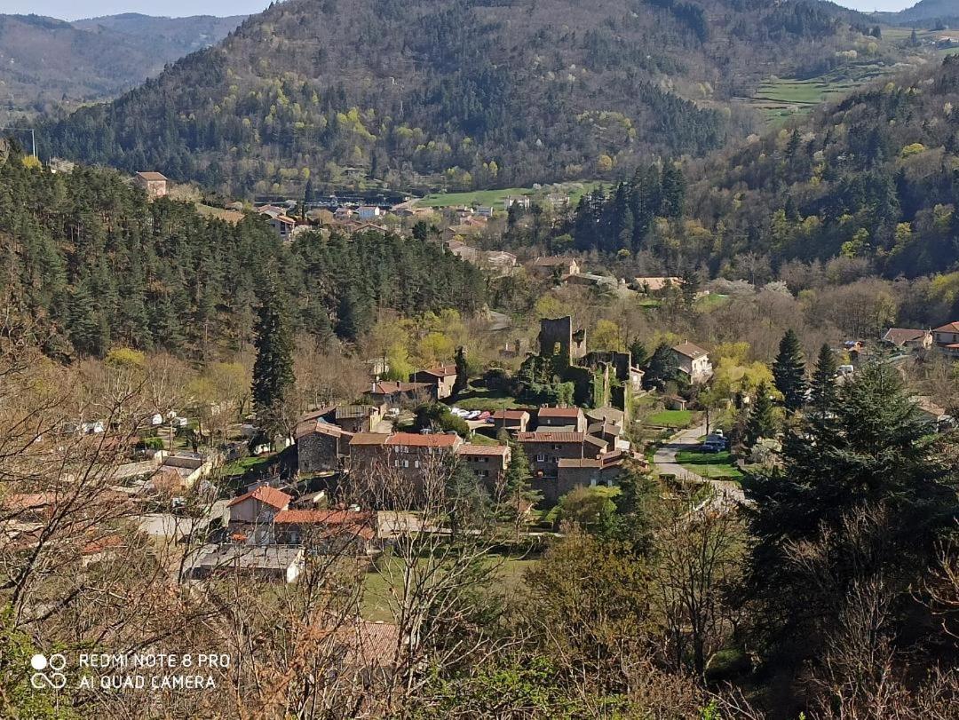 Gite Du Chateau De Retourtour Lamastre Exteriör bild